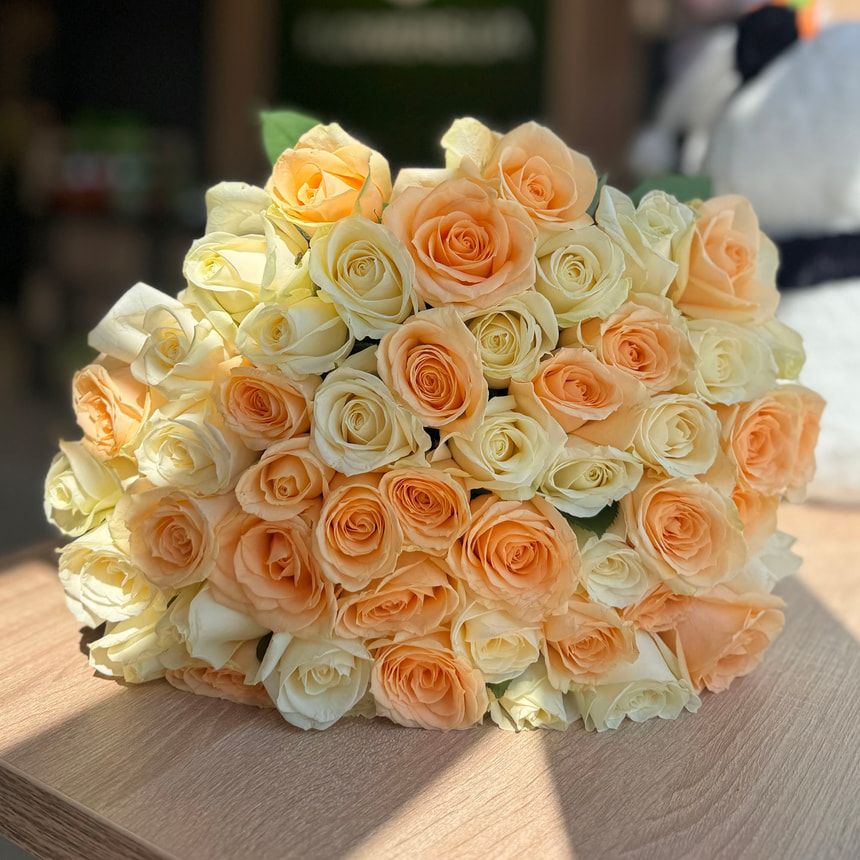 Микс “Нежность” из 51 розы