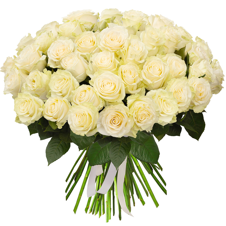 Монобукет "51 роза Мондиаль" – доставка по Украине