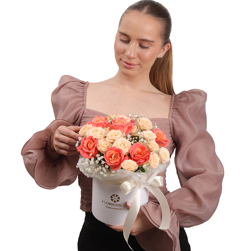 "The English garden" composition – delivery in Ukraine