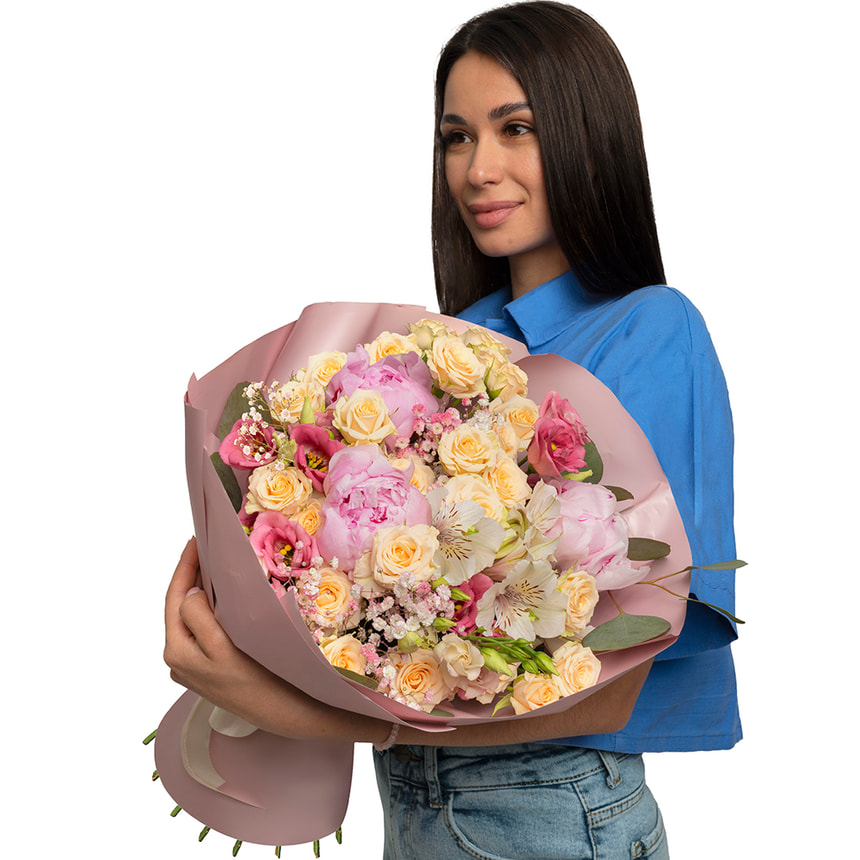 Букет "Почуй моє серце"  – доставка по Україні