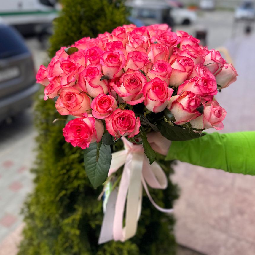 "51 roses Jumilia" bouquet – order from Flowers.ua