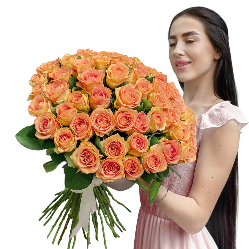 Букет "51 троянда Mighty" – доставка по Україні