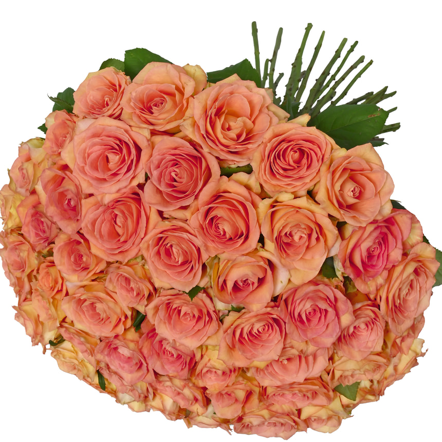 Букет "51 троянда Mighty" – замовити з доставкою