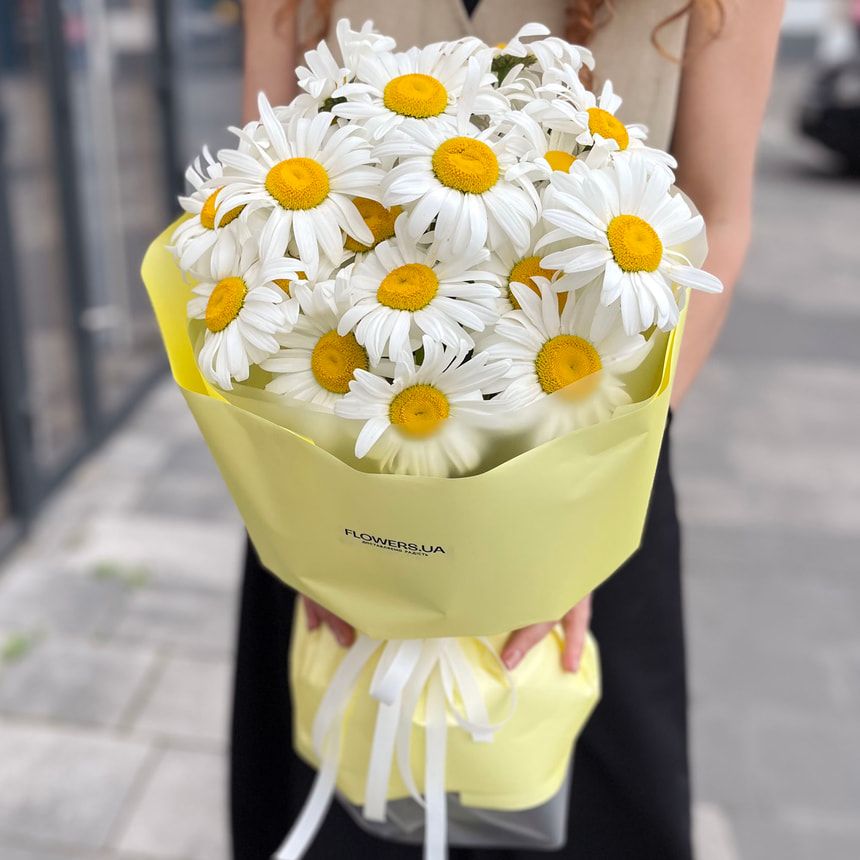 Букет "25 ромашек" – заказать у Flowers.ua