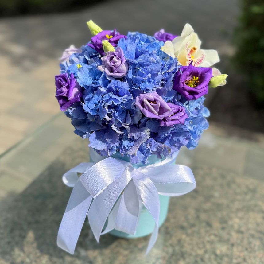 Композиция "Blue bird" – заказать у Flowers.ua