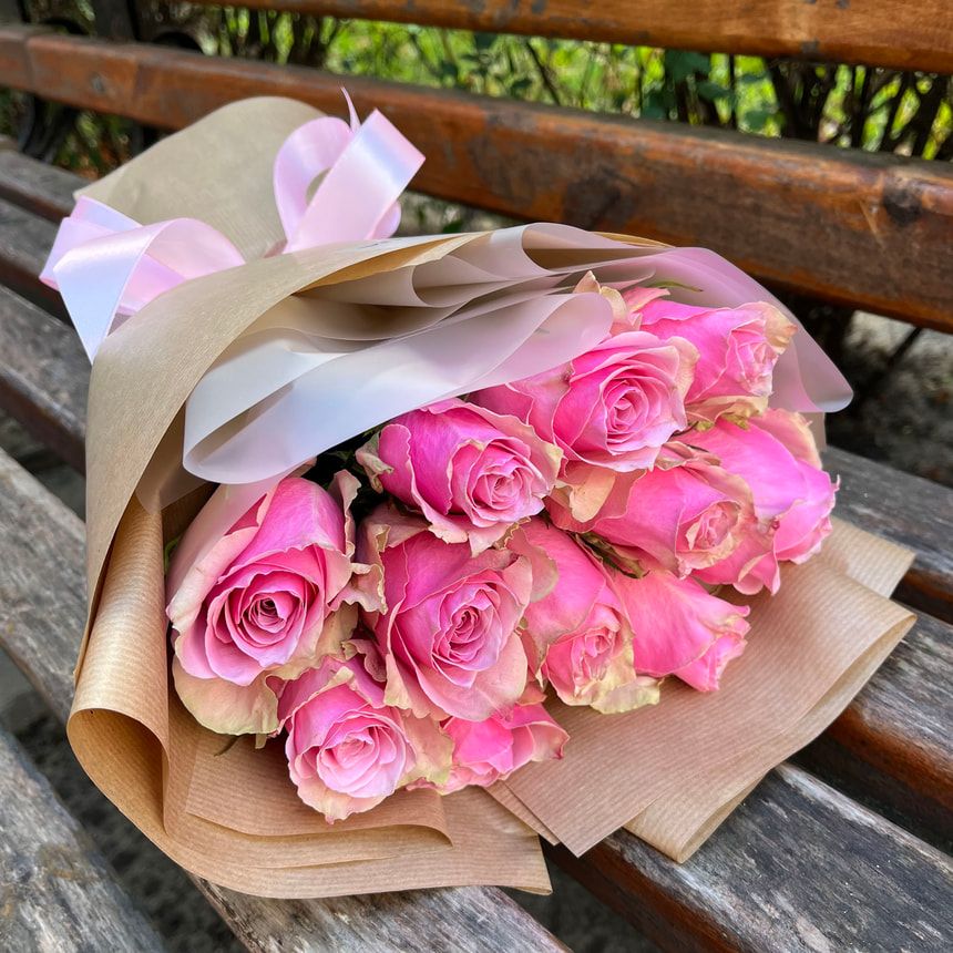 "11 Athena Royale roses" bouquet