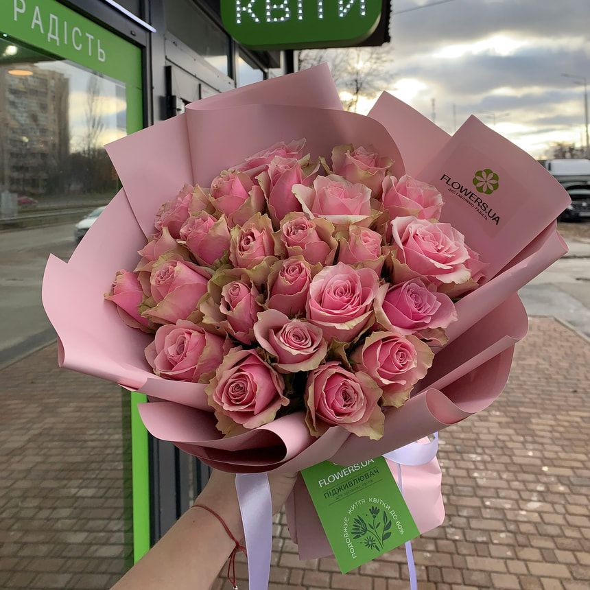 Букет "25 троянд Athena Royale" – замовити на Flowers.ua