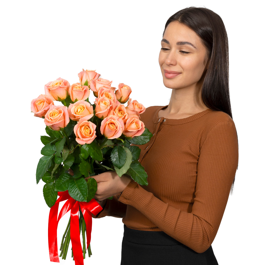 Букет "Коралловая романтика" – доставка по Украине