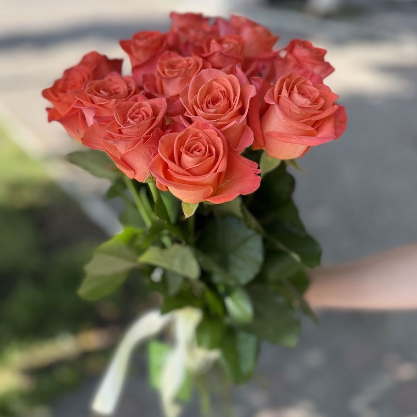 Bouquet "Coral Romance" – order from Flowers.ua