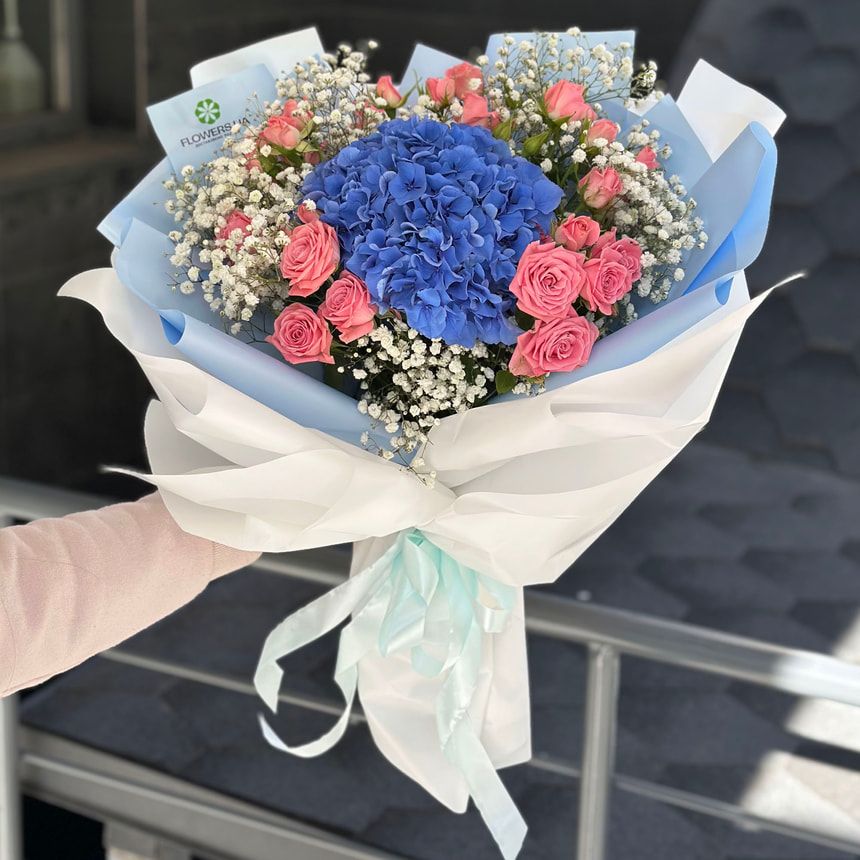 Букет "Бирюза" – заказать у Flowers.ua