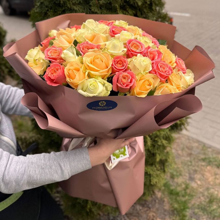 "Tender shades" bouquet