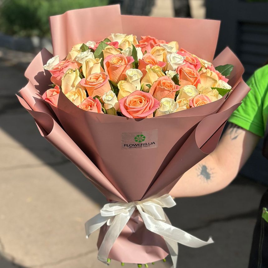 "Tender shades" bouquet