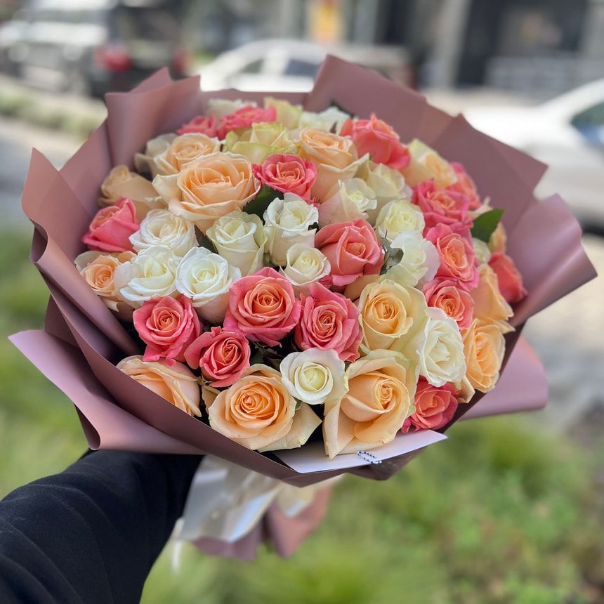 "Tender shades" bouquet