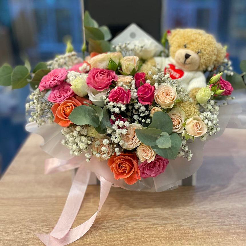 "Princess and Teddy" composition