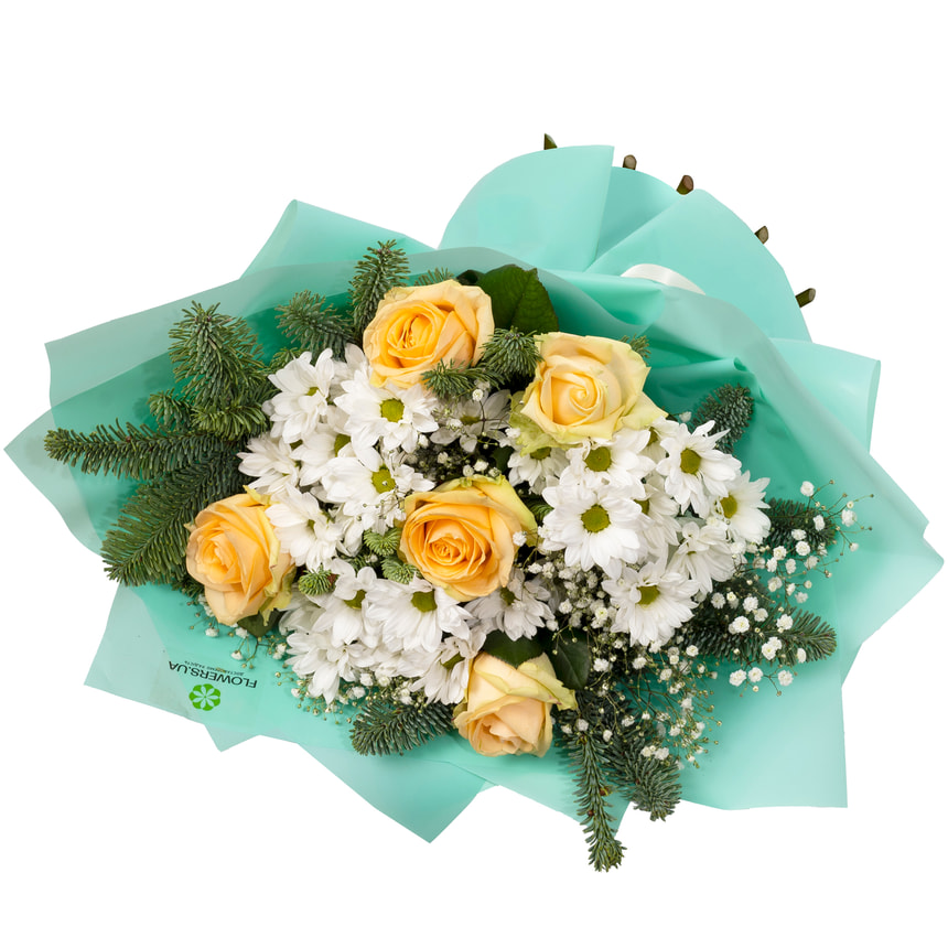 Букет "Зимнее утро" – заказать с доставкой