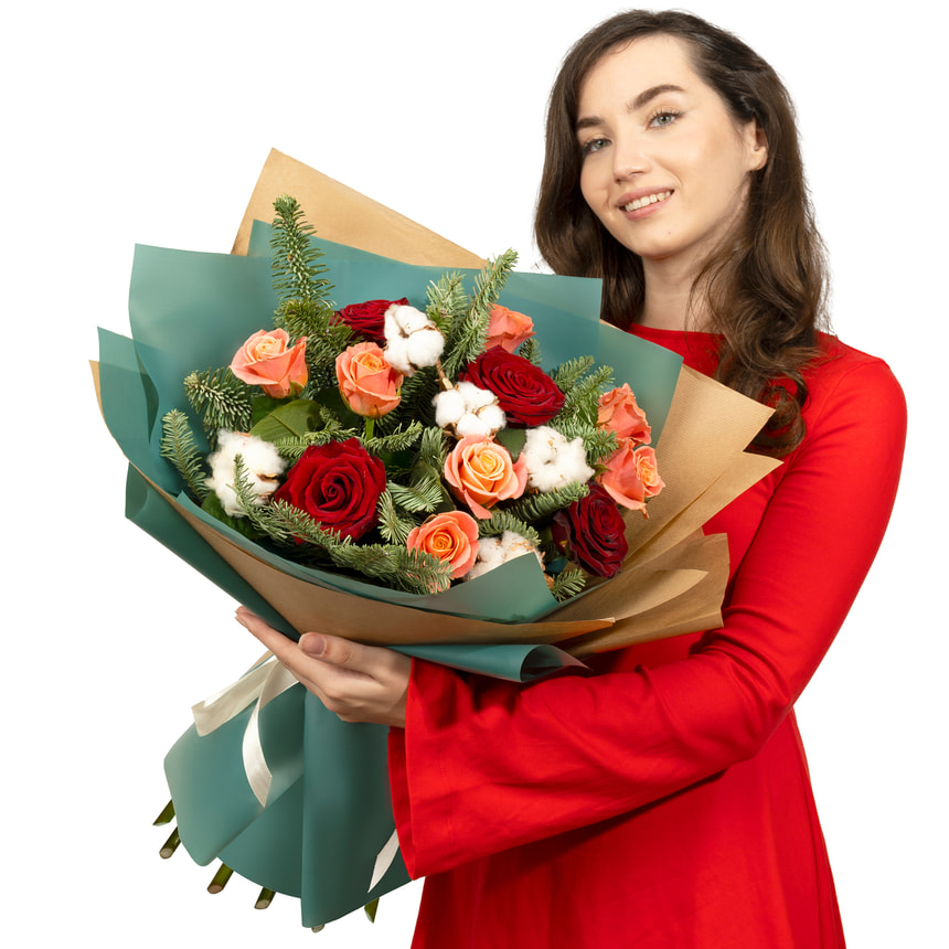 Букет "Зимова казка" – доставка по Україні