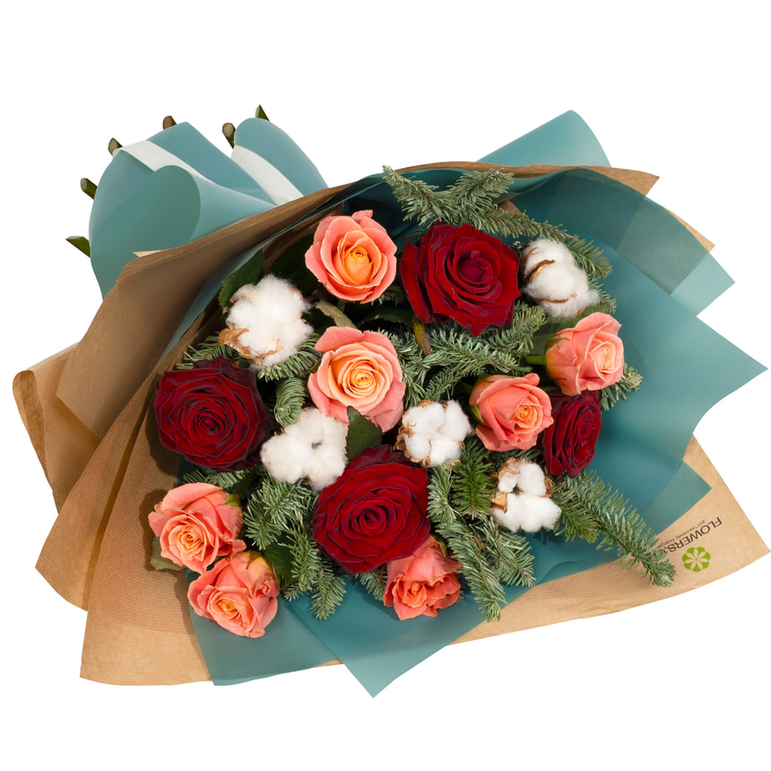 Букет "Зимова казка" – замовити з доставкою