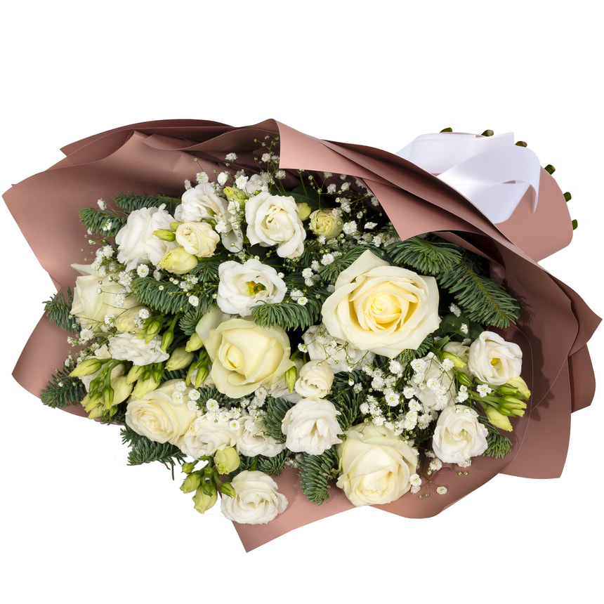 Букет "Christmas snow" – заказать с доставкой