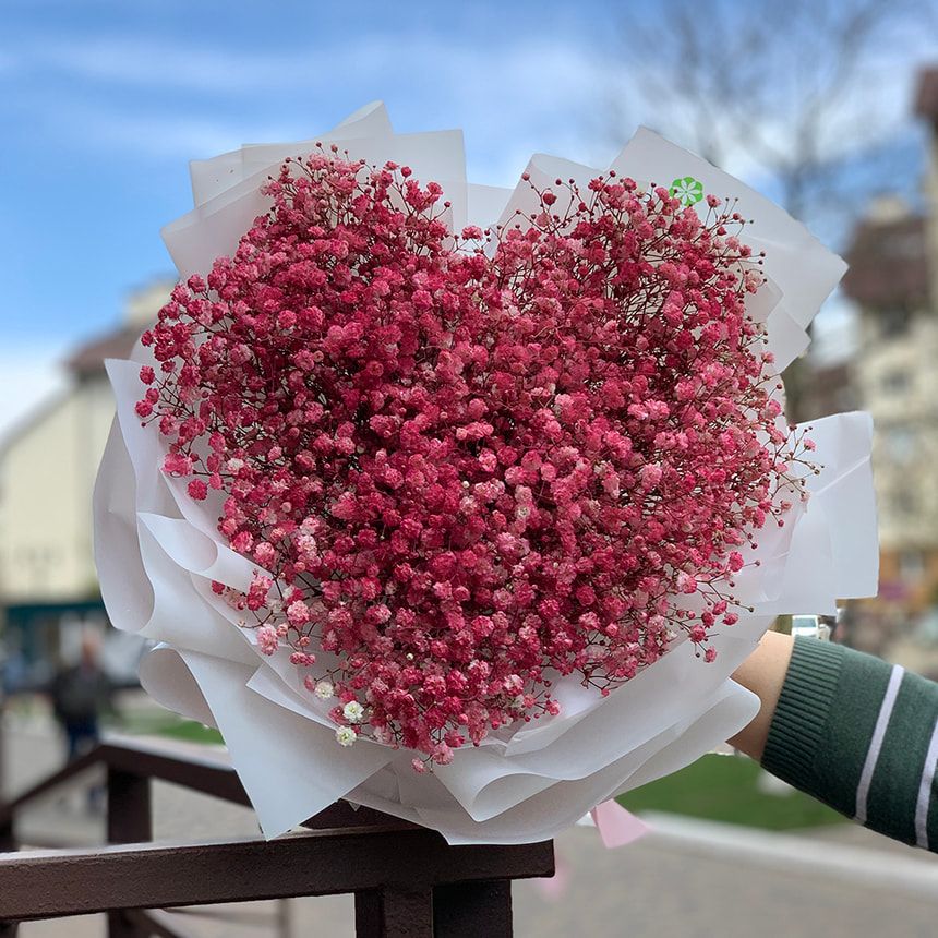 Букет "Pink heart" – заказать у Flowers.ua