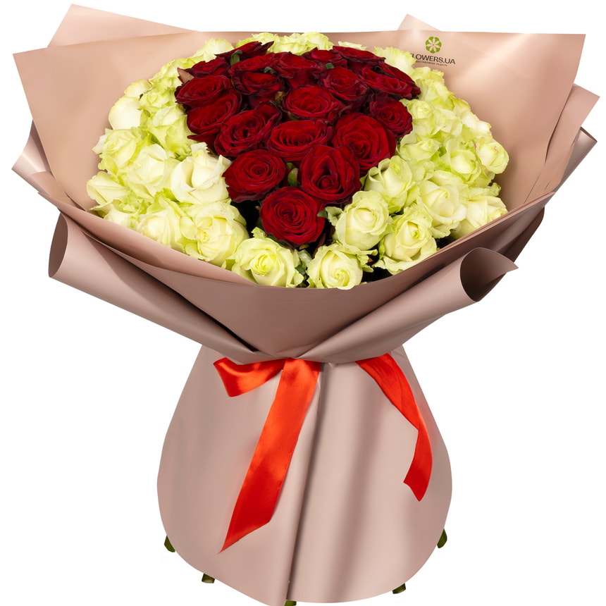 Букет "Сердце – сердцу" – доставка по Украине