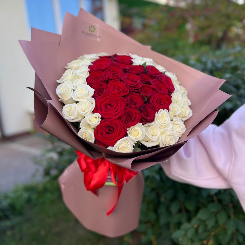 "Heart for heart" bouquet