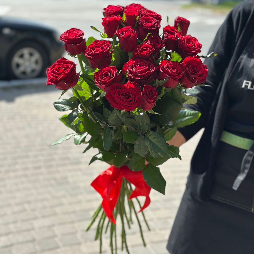 Bouquet of 21 red roses