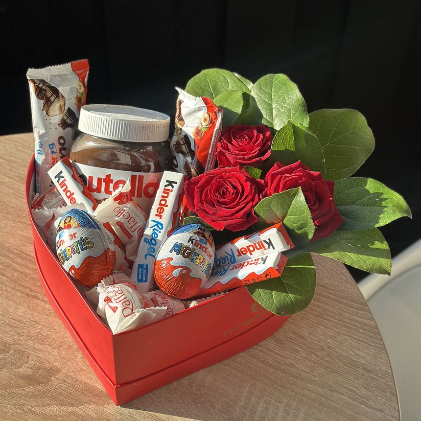 "Sweet Heart" composition – order from Flowers.ua