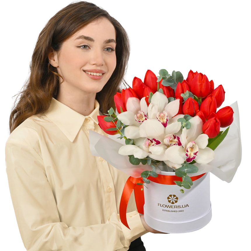 "Whisper of Orchids" composition – delivery in Ukraine