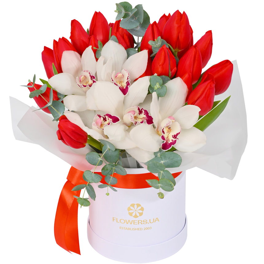 "Whisper of Orchids" composition – order with delivery