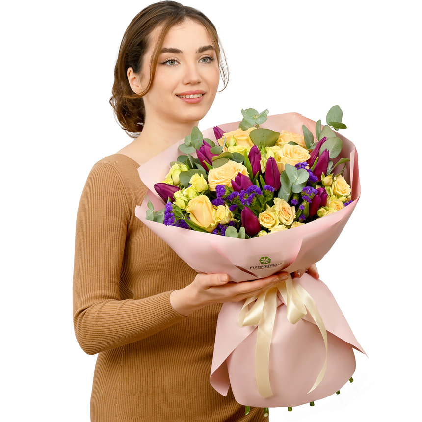 Букет "Весняне освідчення" – доставка по Україні