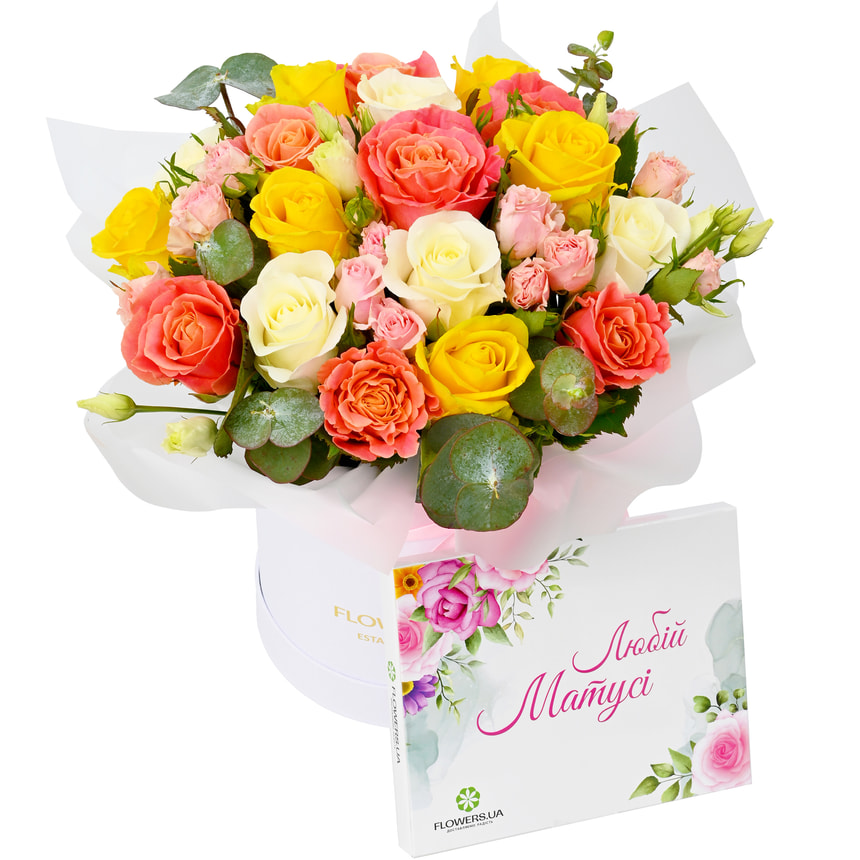 "Roses for Mom" composition – delivery in Ukraine