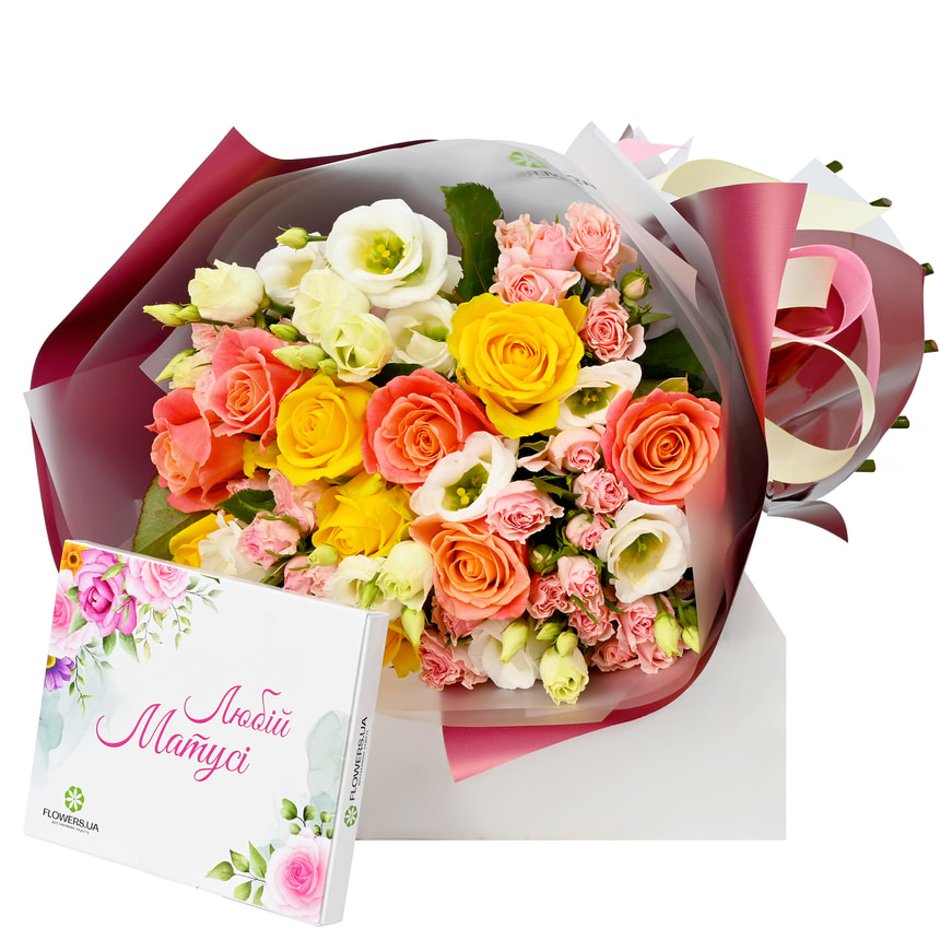 Букет "Маме посвящаю" – доставка по Украине