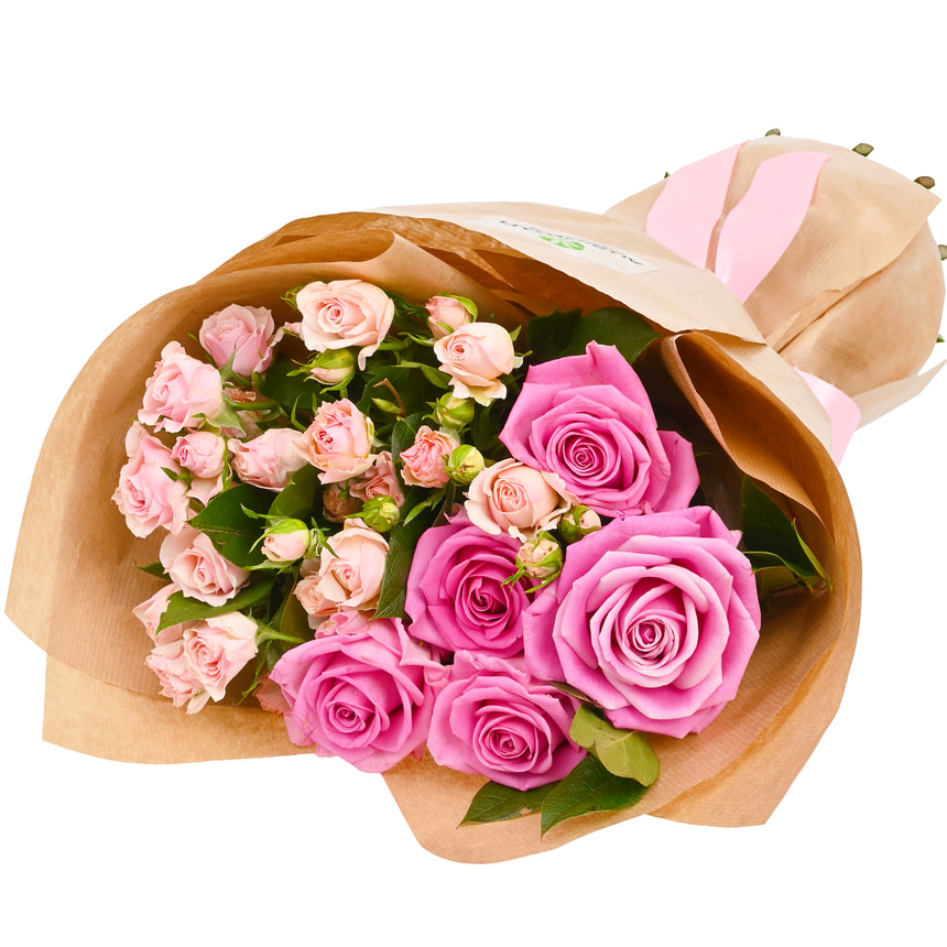 Букет "Грезы" с конфетами "Любимой маме" – заказать с доставкой