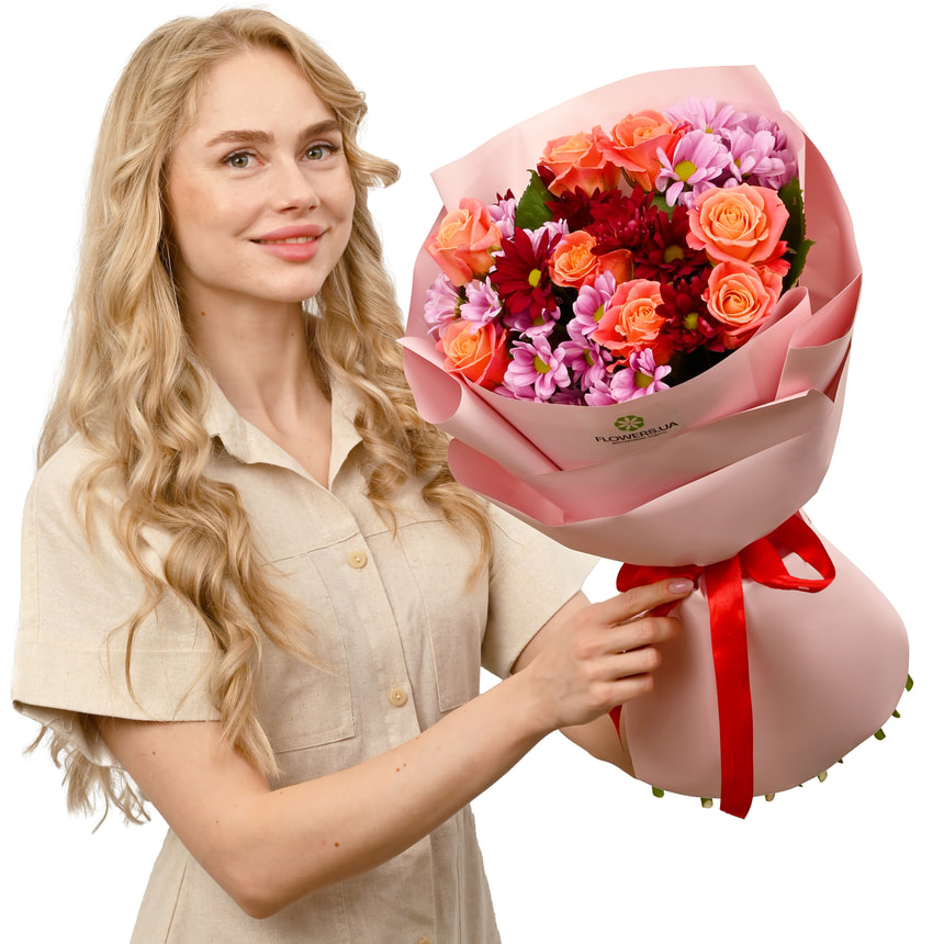 Букет "Найкраща у світі" – доставка по Україні