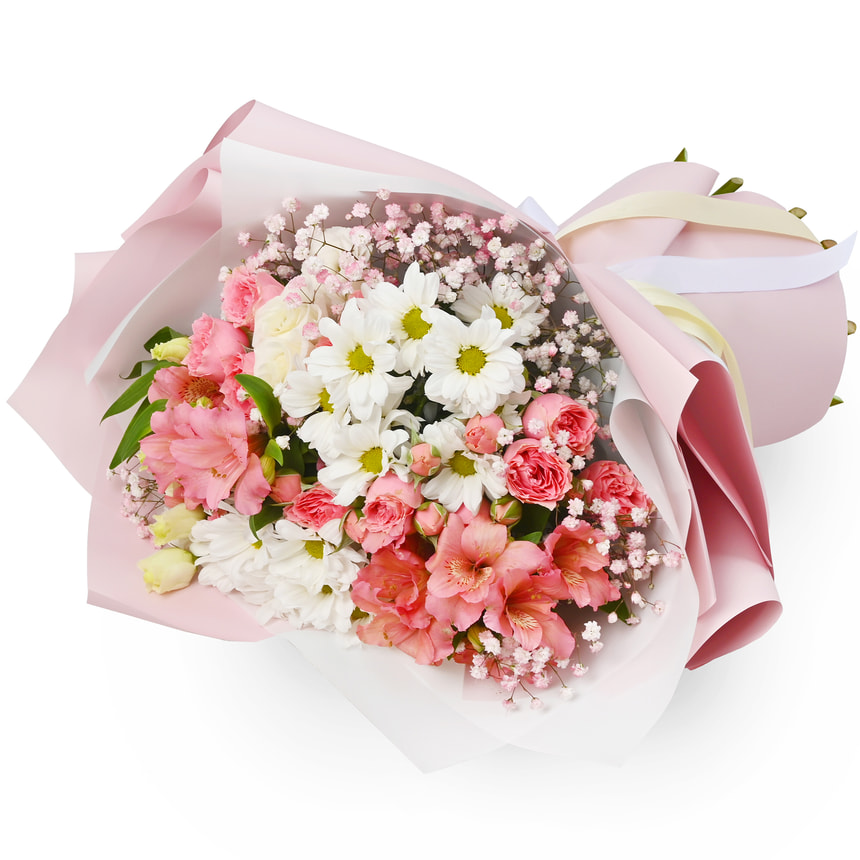 Букет "Рожевий поцілунок" – замовити з доставкою
