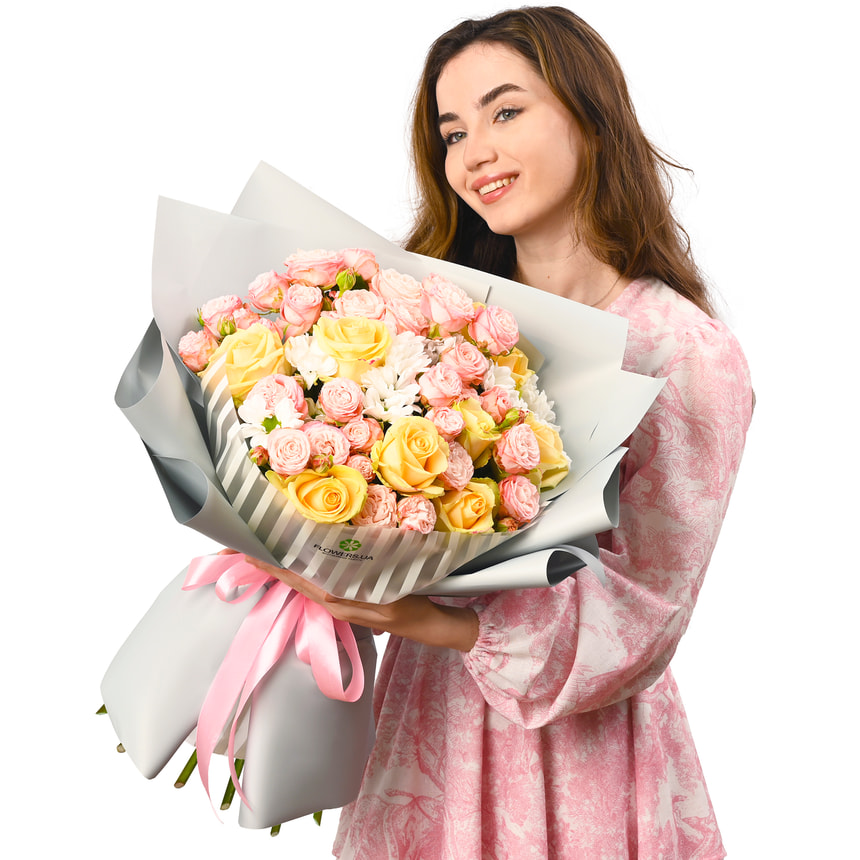 Букет "Мільйон поцілунків" – доставка по Україні