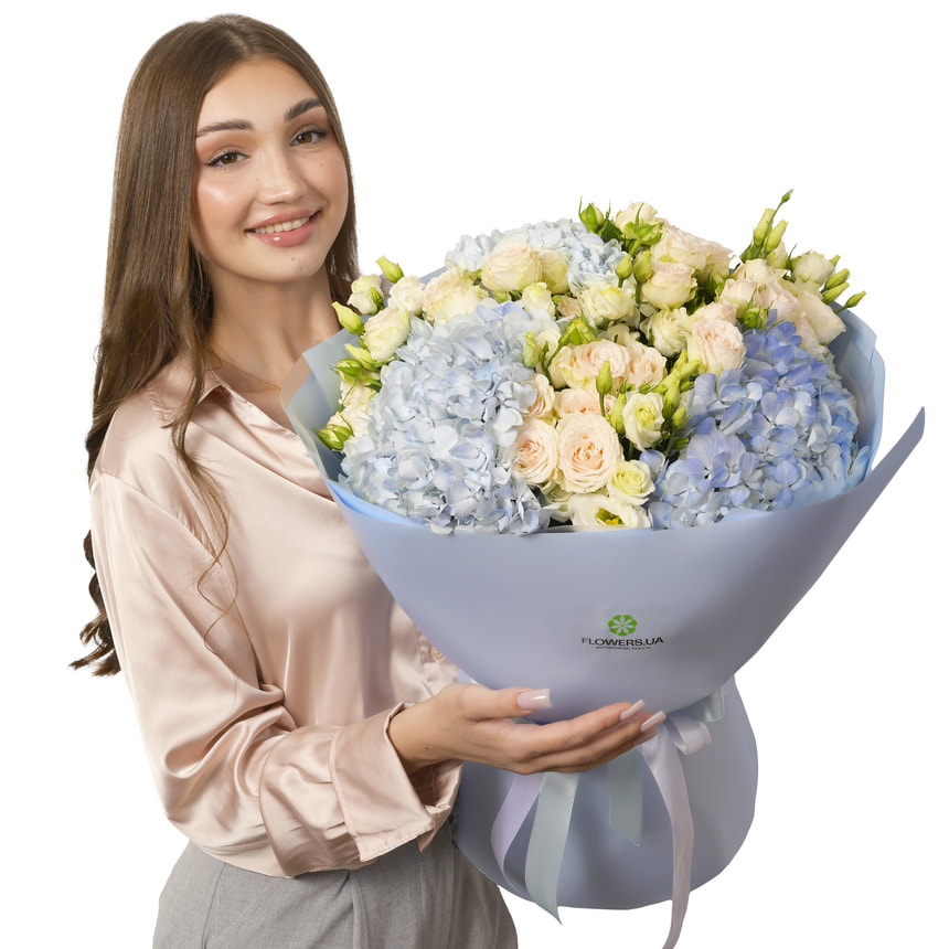 Букет "Блакитна казка" – доставка по Україні
