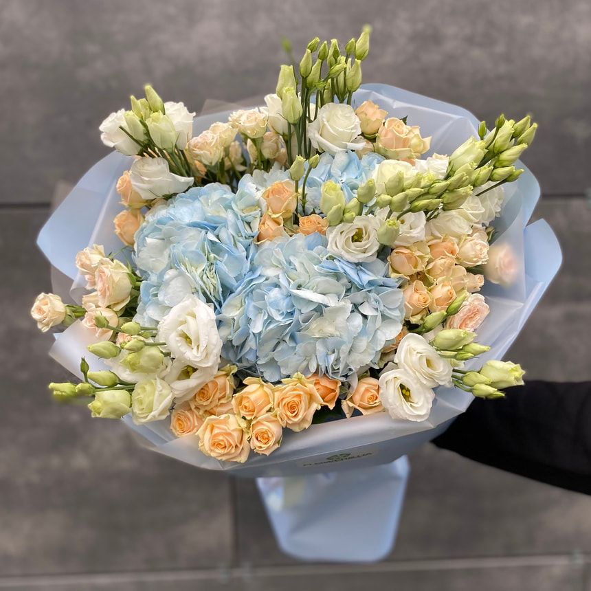 Букет "Голубая сказка"