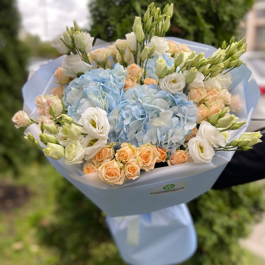 Букет "Голубая сказка"