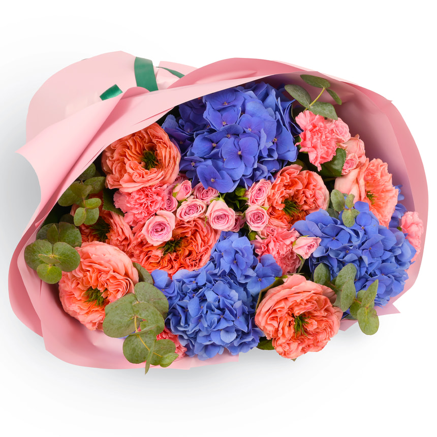 Букет "Коралова мрія" – замовити з доставкою