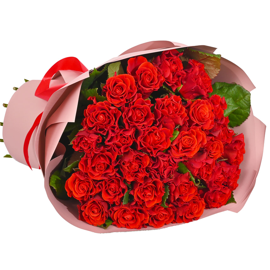 31 красная роза El Toro – заказать с доставкой