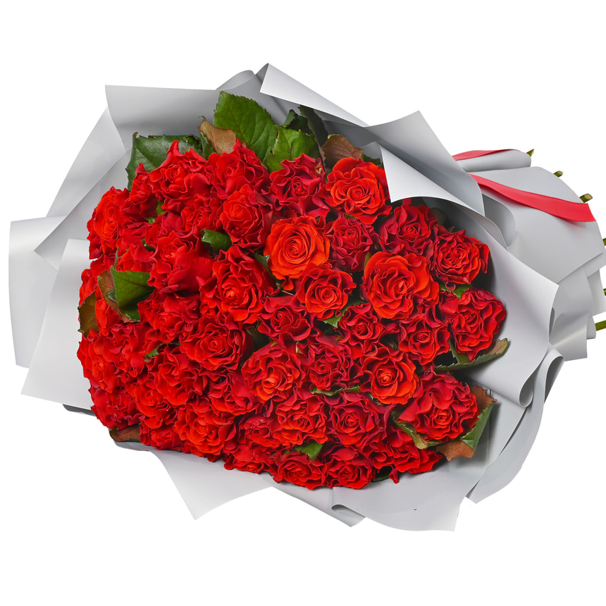 51 червона троянда El Toro – замовити з доставкою