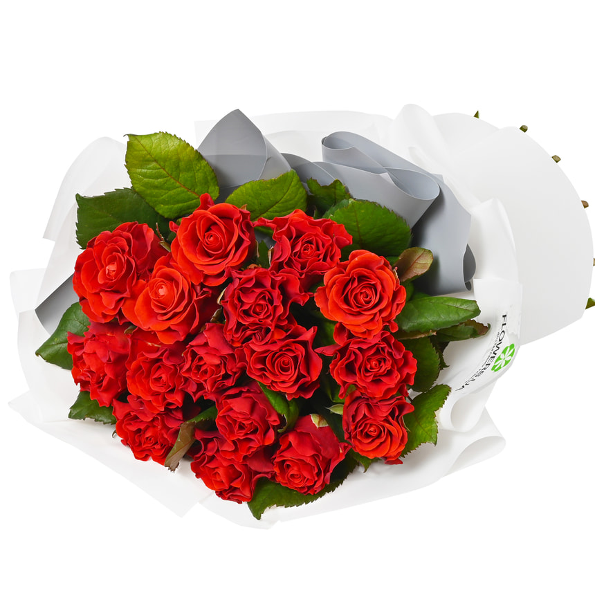 15 червоних троянд El Toro – замовити з доставкою