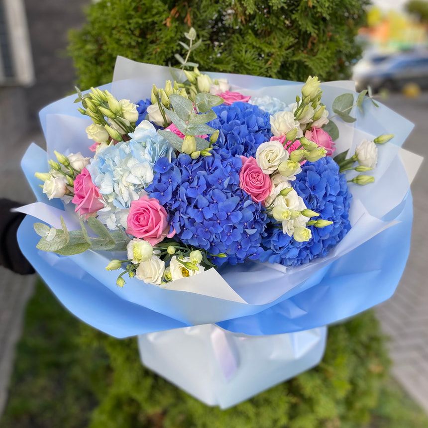 Букет "Небесна акварель" – замовити на Flowers.ua