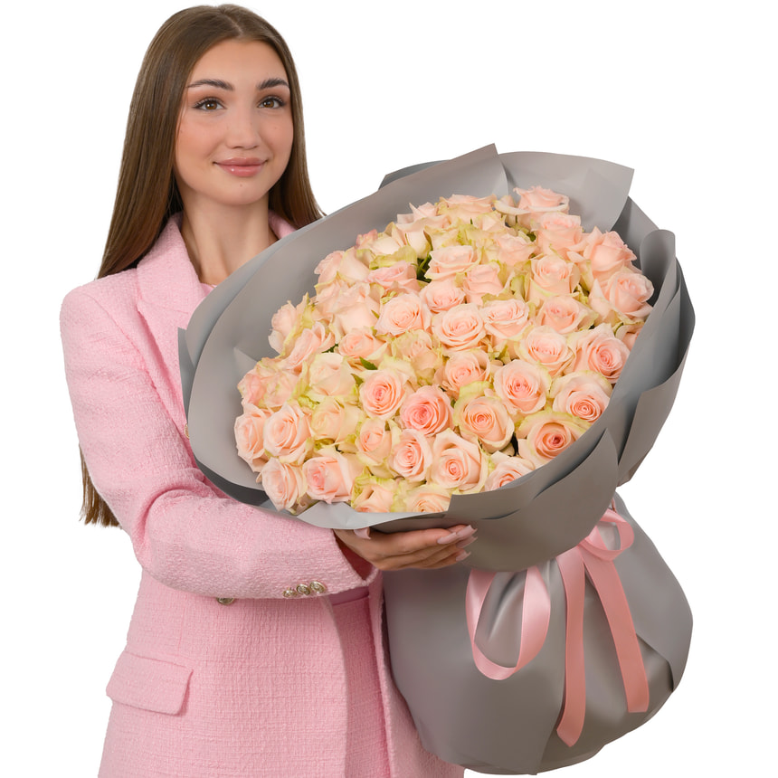 51 роза Кимберли  – доставка по Украине