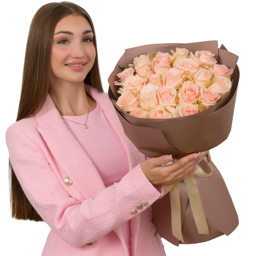 21 троянда Кімберлі – доставка по Україні