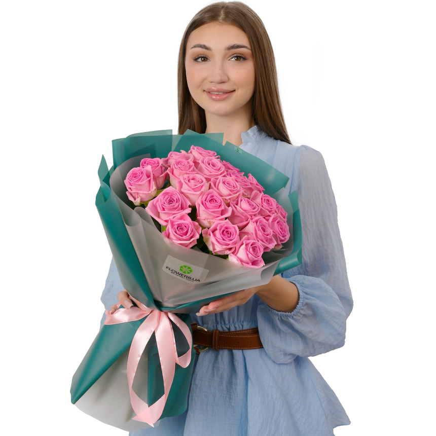 21 роза Аква – доставка по Украине