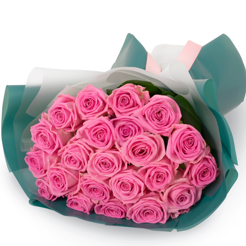 21 роза Аква – заказать с доставкой