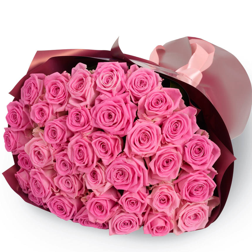 35 роз Аква – заказать с доставкой