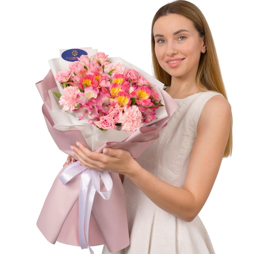 Букет "Океан цветов" – доставка по Украине